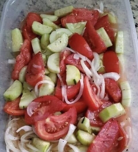 Fresh Tomato and Cucumber Salad